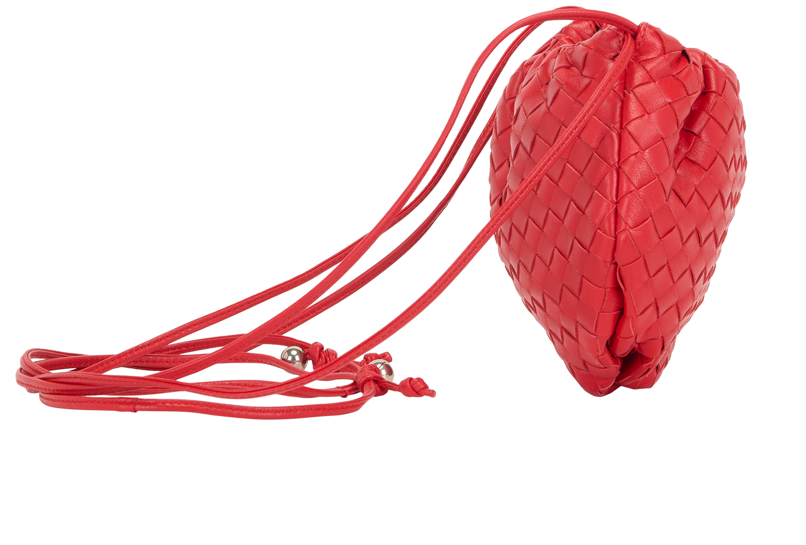 Mini Bulb, &pound;450, Handbags, Red, Leather, Side view